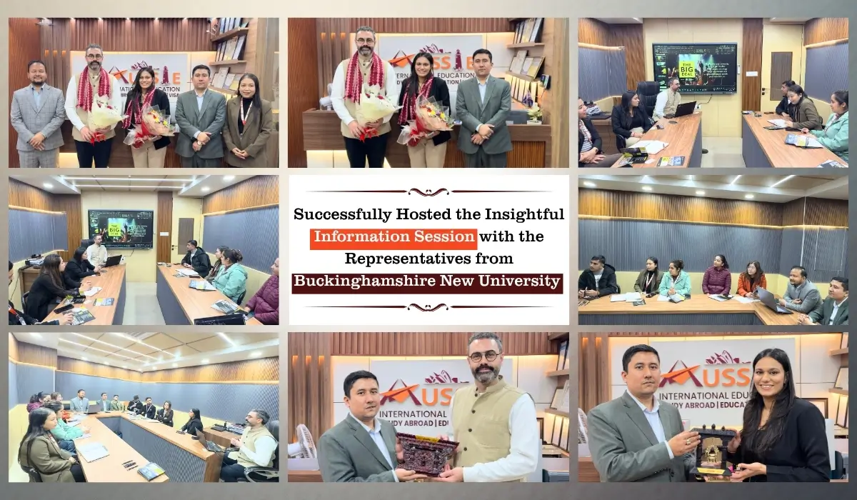 Successfully Hosted Insightful Information Session with Representatives from Buckinghamshire New University